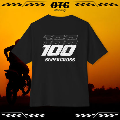 Unisex Oversized Tee - 'OTG' Supercross 100