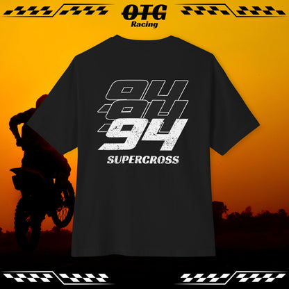 Unisex Oversized Tee - 'OTG' Supercross 94