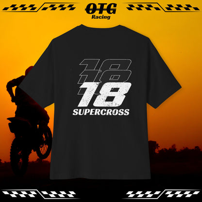 Unisex Oversized Tee - 'OTG' Supercross 18