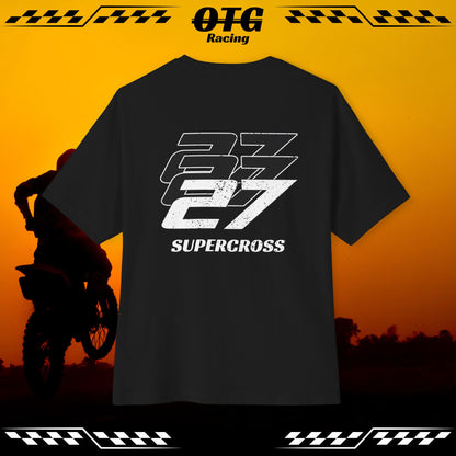 Unisex Oversized Tee - 'OTG' Supercross 27
