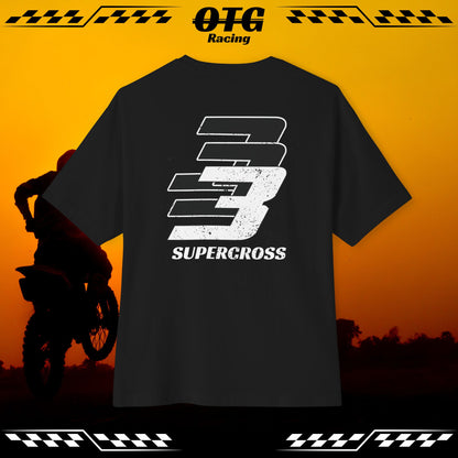 Unisex Oversized Tee - 'OTG' Supercross 3