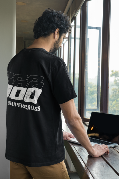 Unisex Oversized Tee - 'OTG' Supercross 100