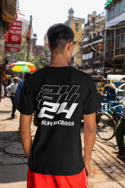 Unisex Oversized Tee - 'OTG' Supercross 24