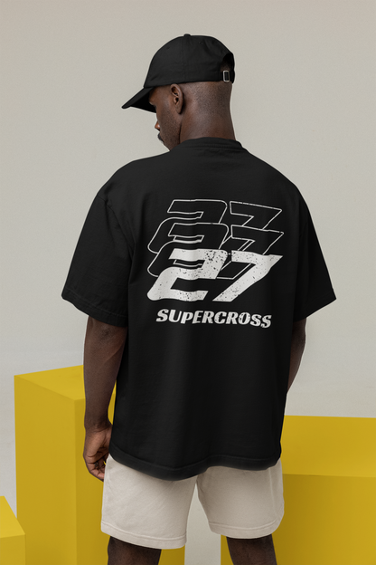Unisex Oversized Tee - 'OTG' Supercross 27