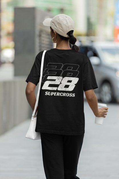 Unisex Oversized Tee - 'OTG' Supercross 28