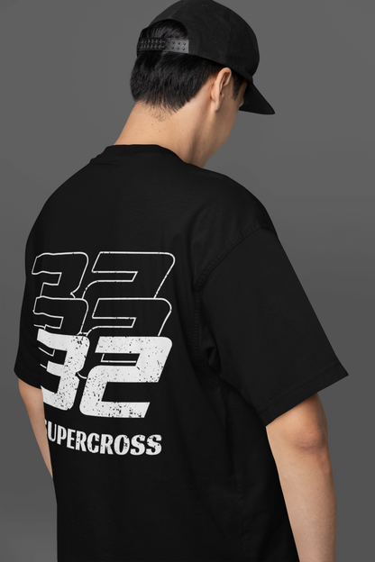 Unisex Oversized Tee - 'OTG' Supercross 32
