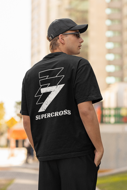 Unisex Oversized Tee - 'OTG' Supercross 7