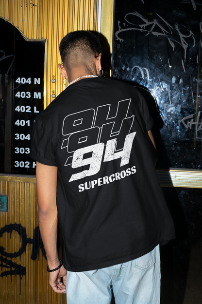 Unisex Oversized Tee - 'OTG' Supercross 94