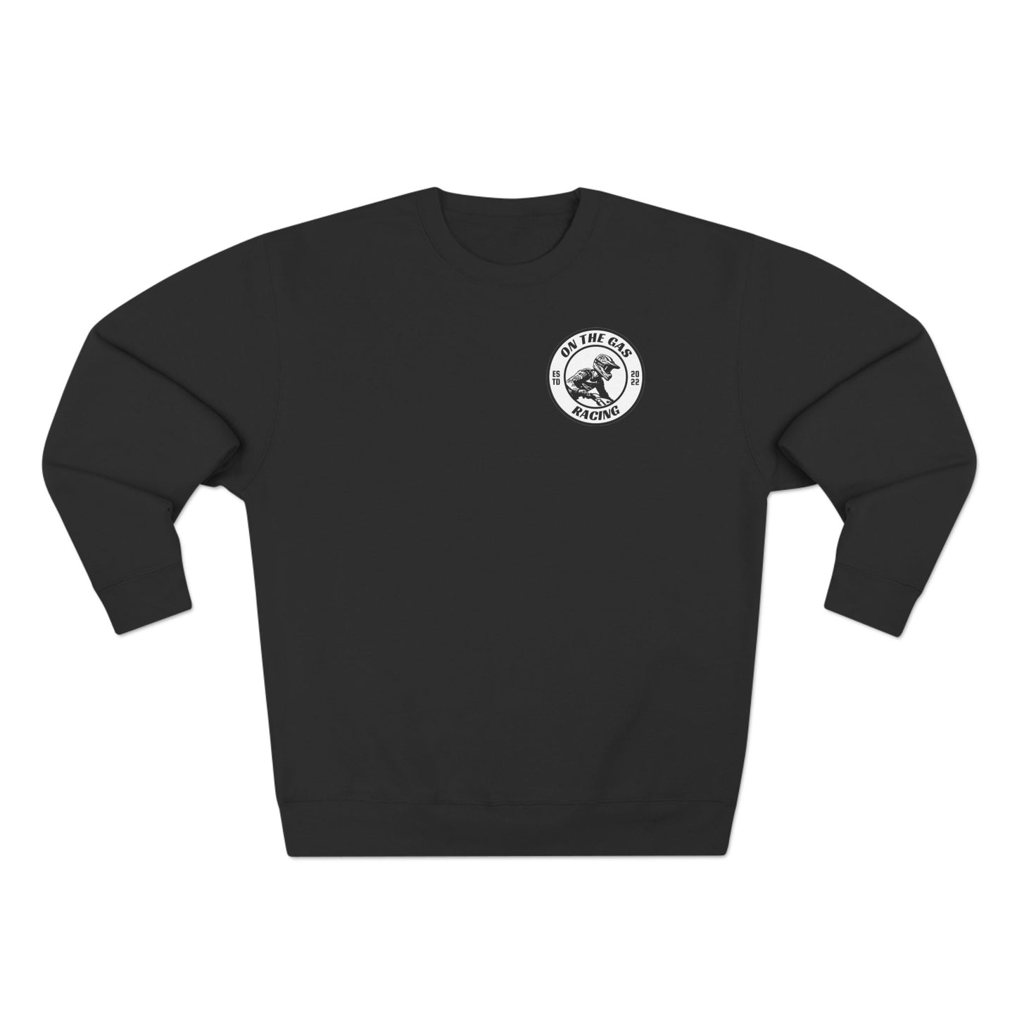 Unisex Crewneck Sweatshirt - 'On The Gas Racing' Vintage California