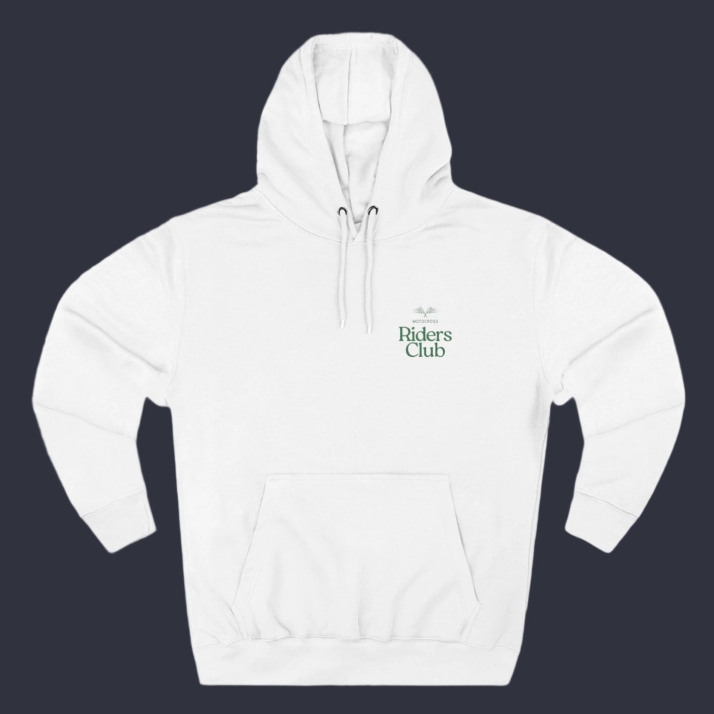 Fleece Hoodie - 'On the Gas' Motocross Riders Club Graphic