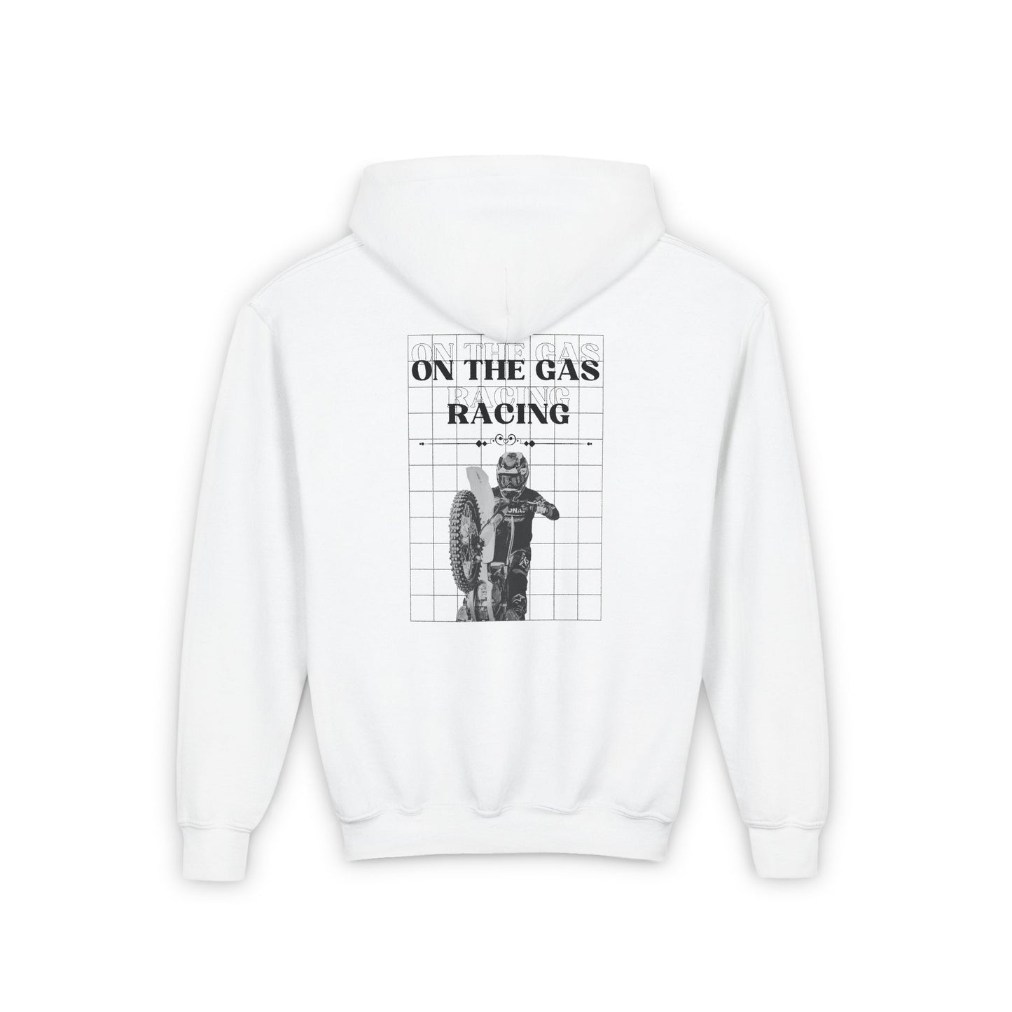 Sudadera con capucha para niños: ropa urbana 'On The Gas Racing'