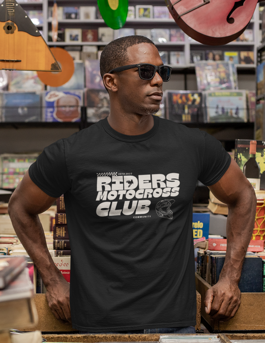 Unisex Tee - 'On the Gas Racing' Riders Motocross Club